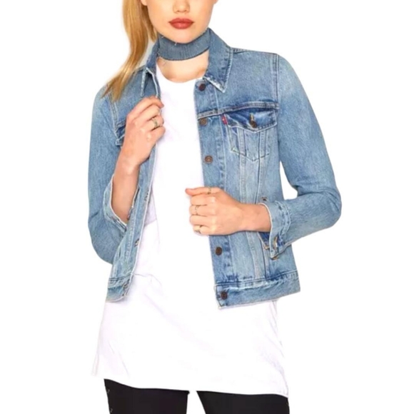 Levis Vintage Trucker Jacket, Unisex, Size Small, Pre-Owned,Excellent Condition - Picture 5 of 11